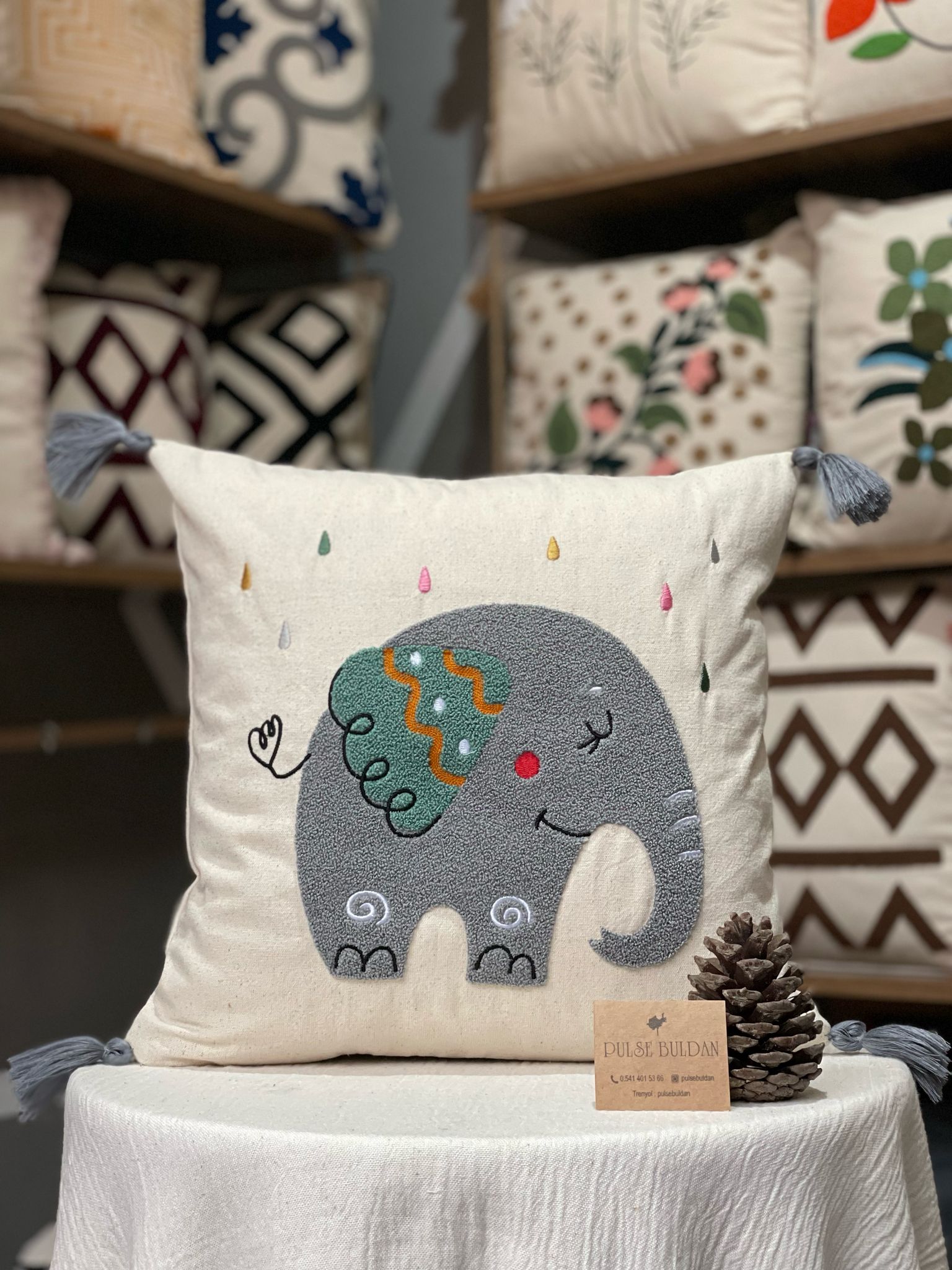 ERKEK FİL ŞEMALI KIRLENT